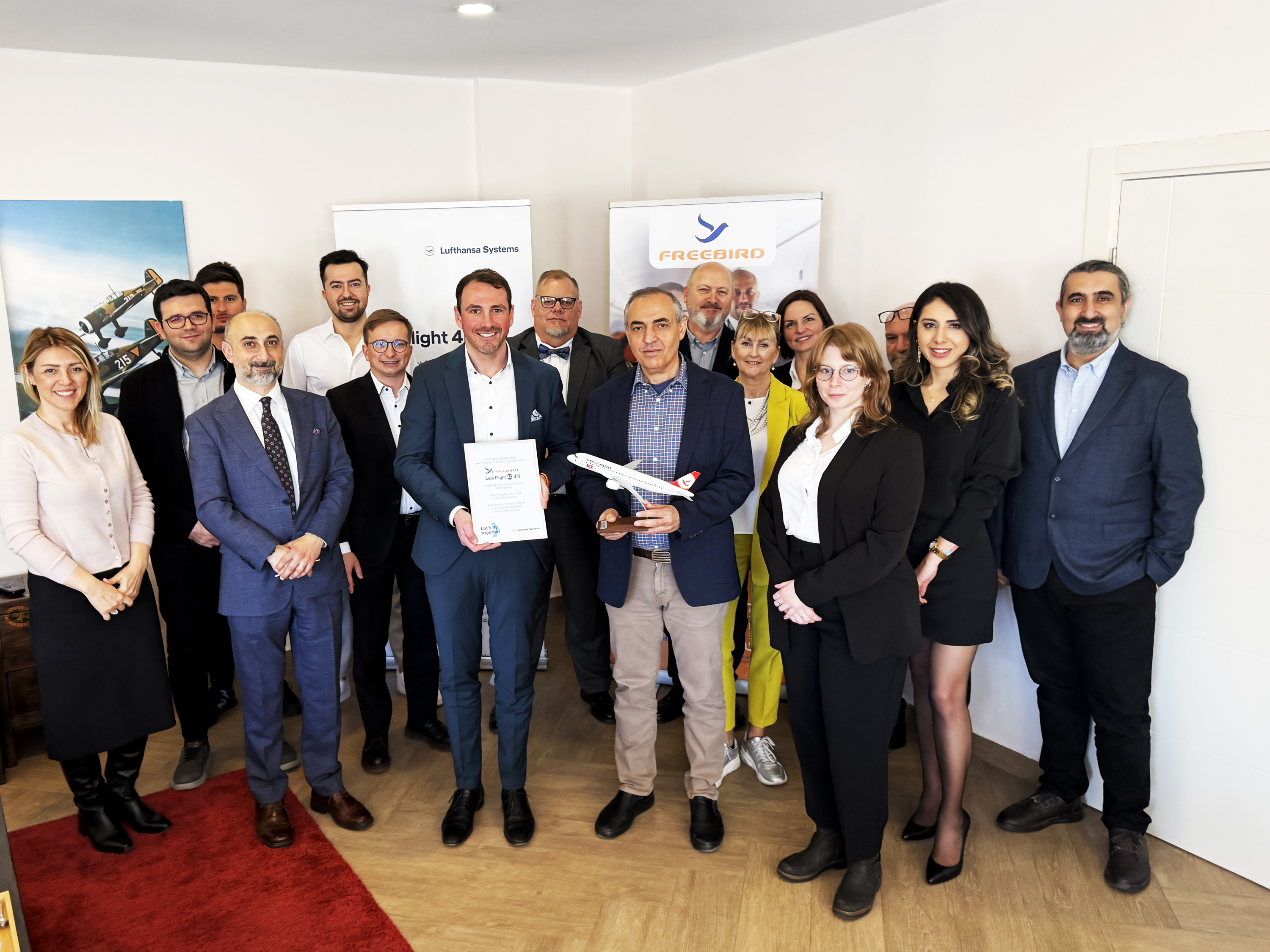 Freebird Airlines Becomes the First Airline to directly Implement  Lido Flight 4D IFS